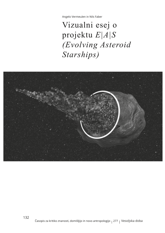 Visual Essay on Project E|A|S (Evolving Asteroid Starships)